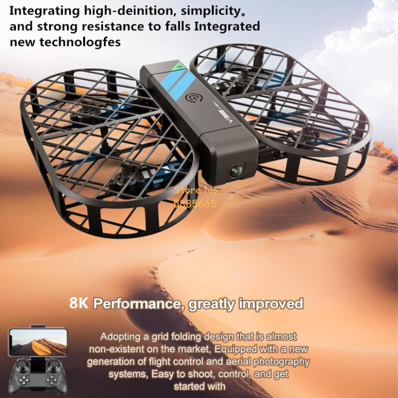 8K HD Camera 360° Protection O - đánh giá và giá Drone Battery Case