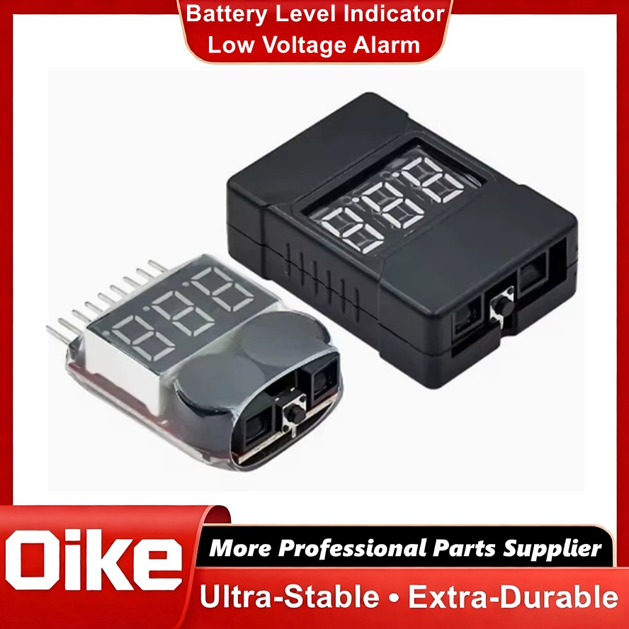 Oike 1-8S 2IN1 Lipo Battery Vo - đánh giá và giá Drone Battery Voltage Checker