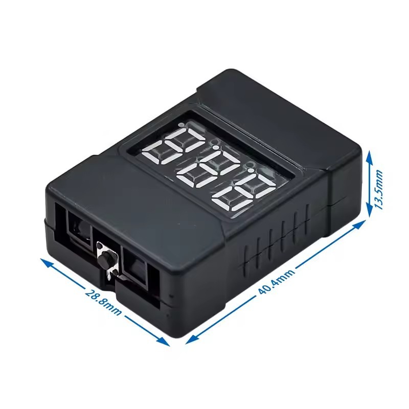 Oike 1-8S 2IN1 Lipo Battery Vo - đánh giá và giá Drone Battery Voltage Checker