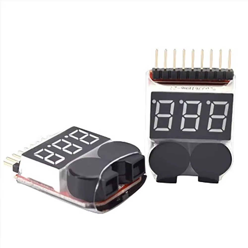 BX100 1-8S Lipo Battery Voltag - đánh giá và giá Drone Battery Alarm